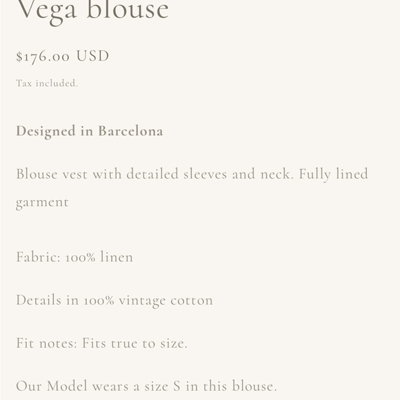 Rouri Vega Blouse NWT - Picture 8 of 11